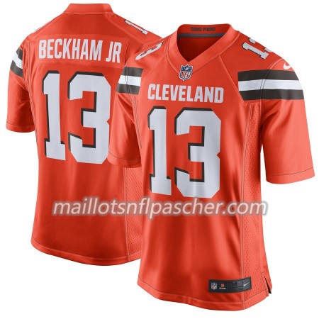 Maillot Cleveland Browns Odell Beckham Jr 13 Nike Orange - Homme